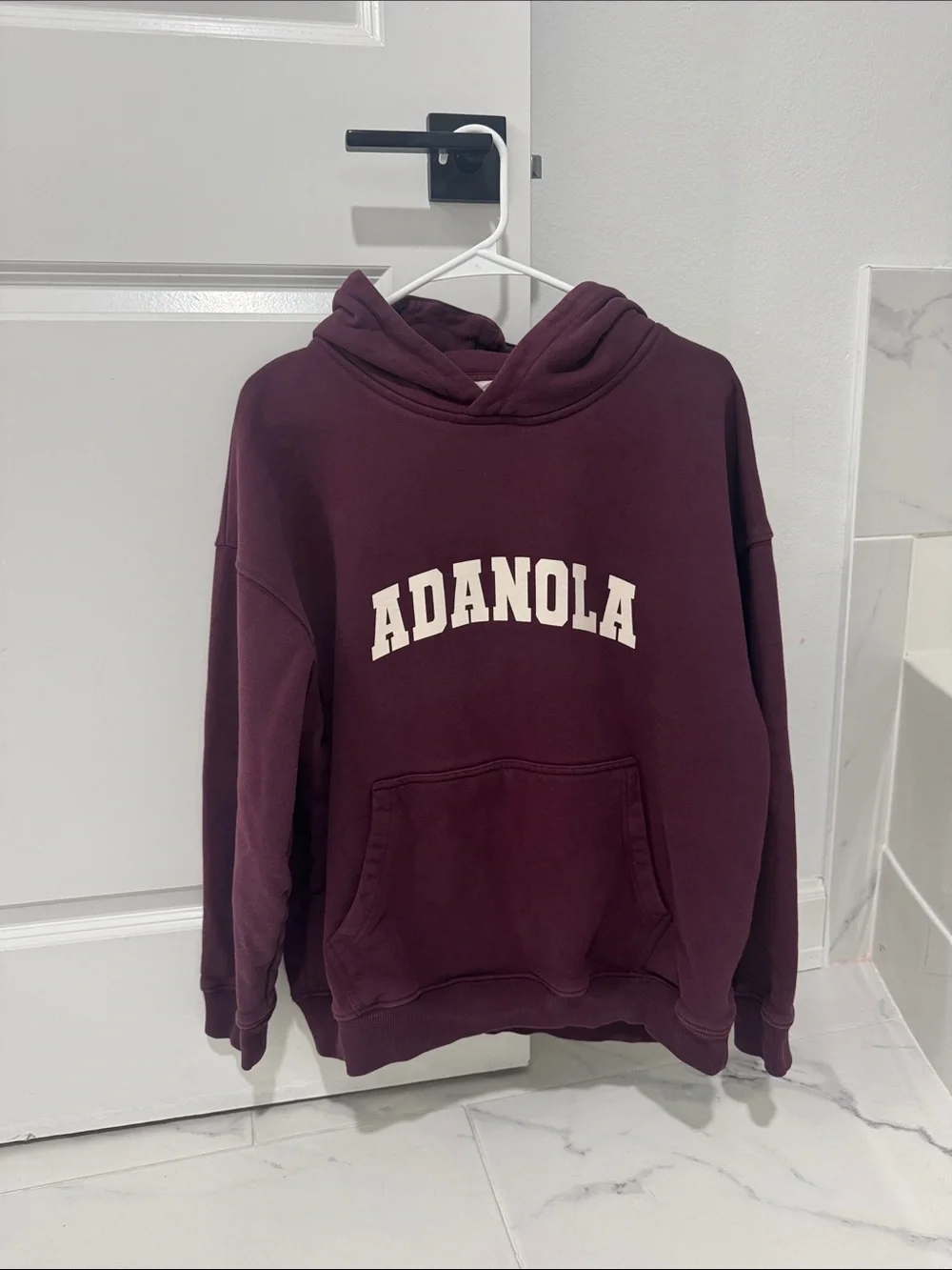 Adanola burgundy hoodie